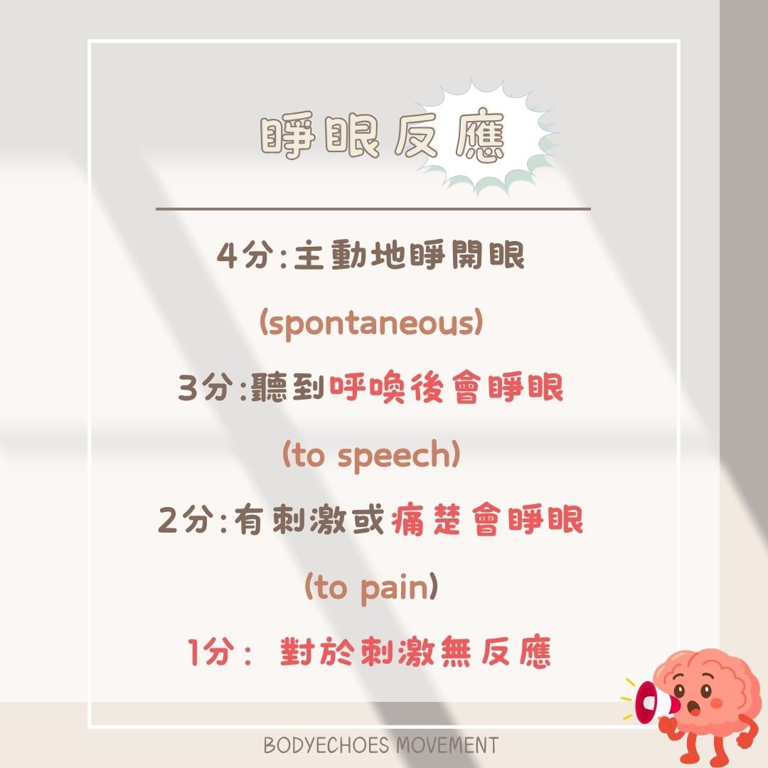 📍《身語小學堂》 昏迷指數是什麼？ 圖片 3