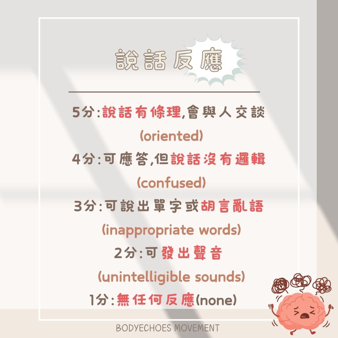 📍《身語小學堂》 昏迷指數是什麼？ 圖片 5