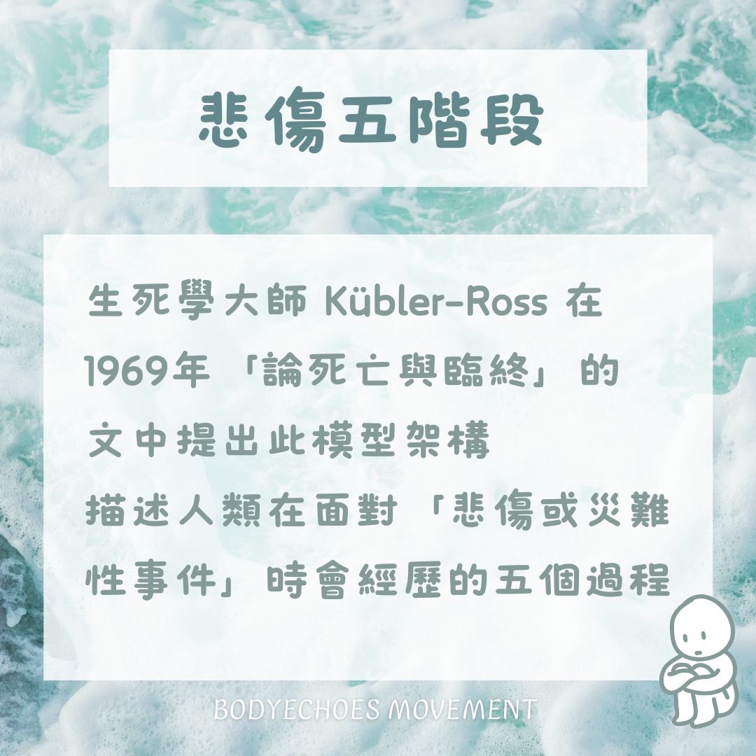 📍身語小學堂《悲傷五階段》感覺失落，為什麼？ 圖片 1